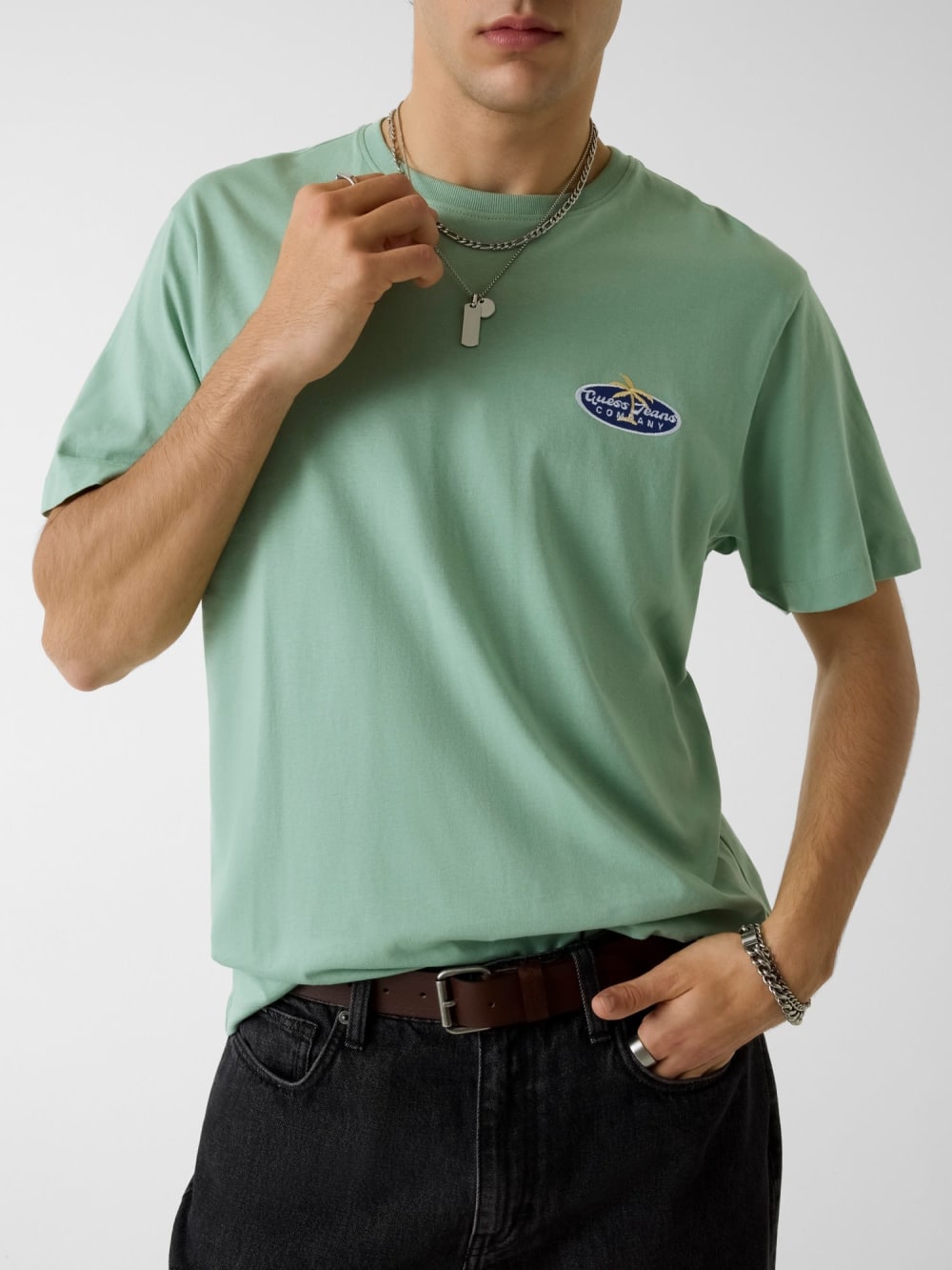 Embroidered logo t-shirt