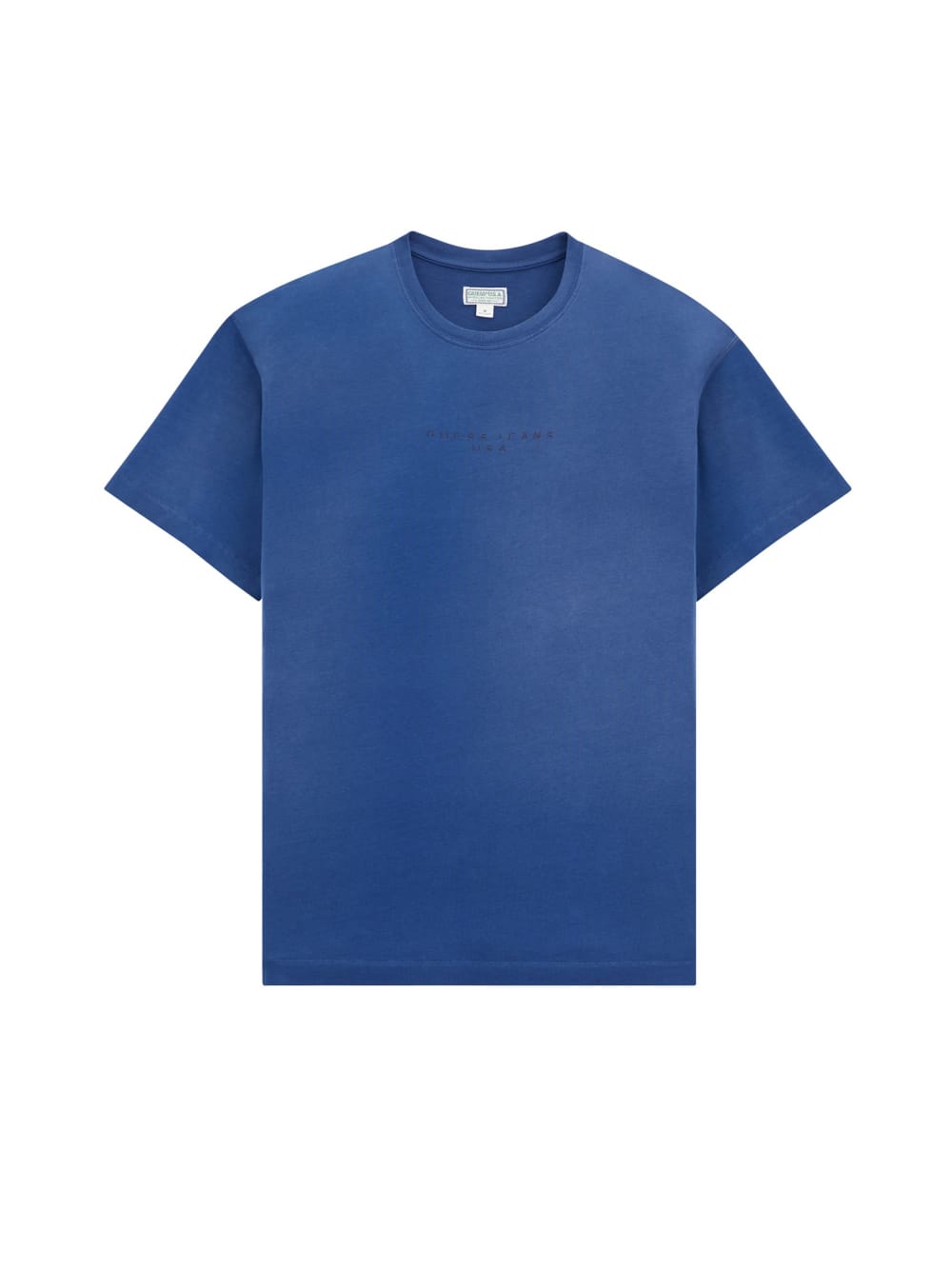 distressed logo tee