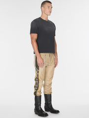 distressed logo tee