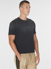 distressed logo tee