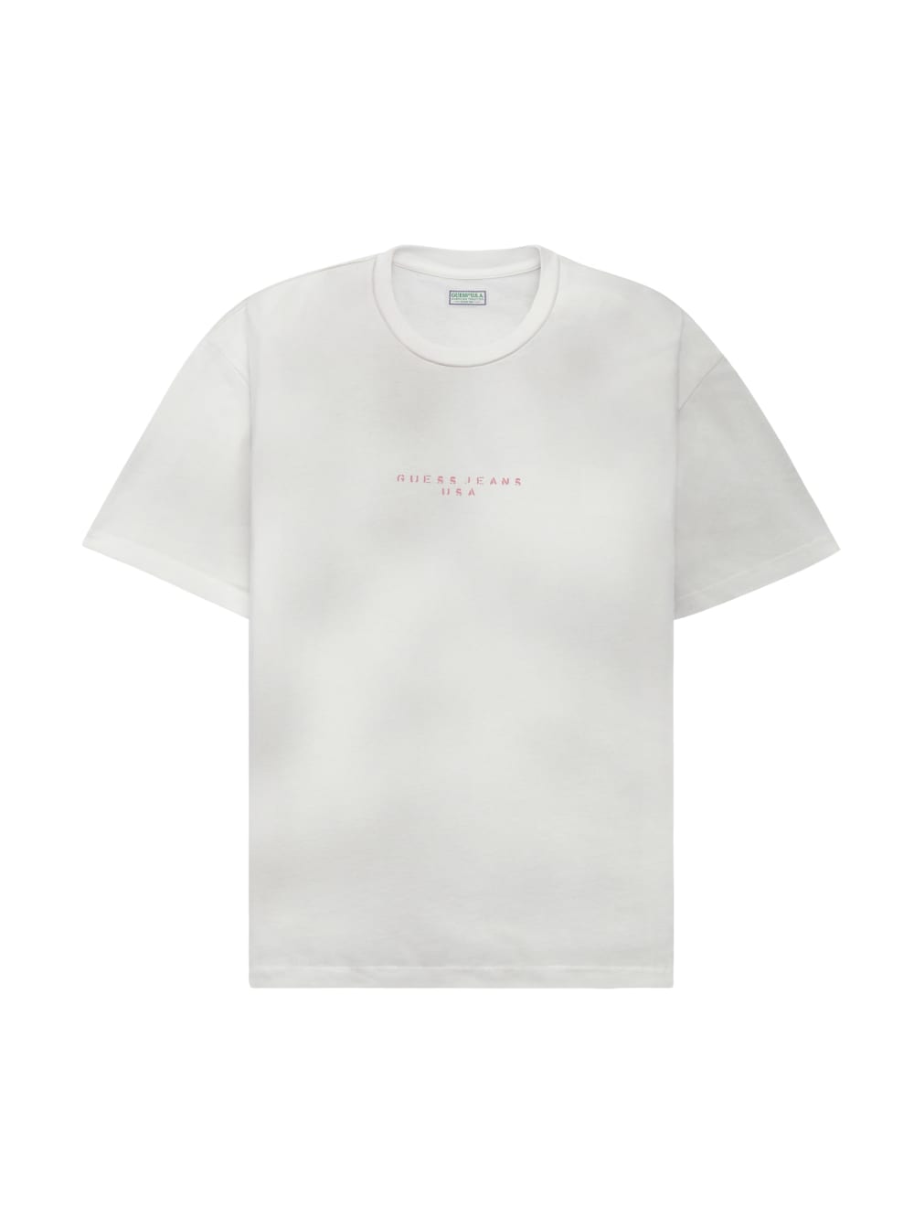 distressed logo tee