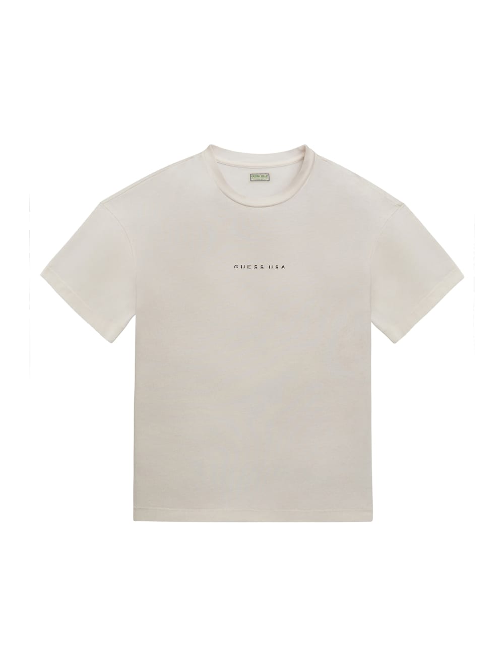 distressed logo tee