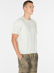 distressed logo tee