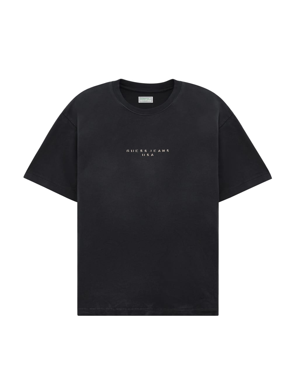 distressed logo tee