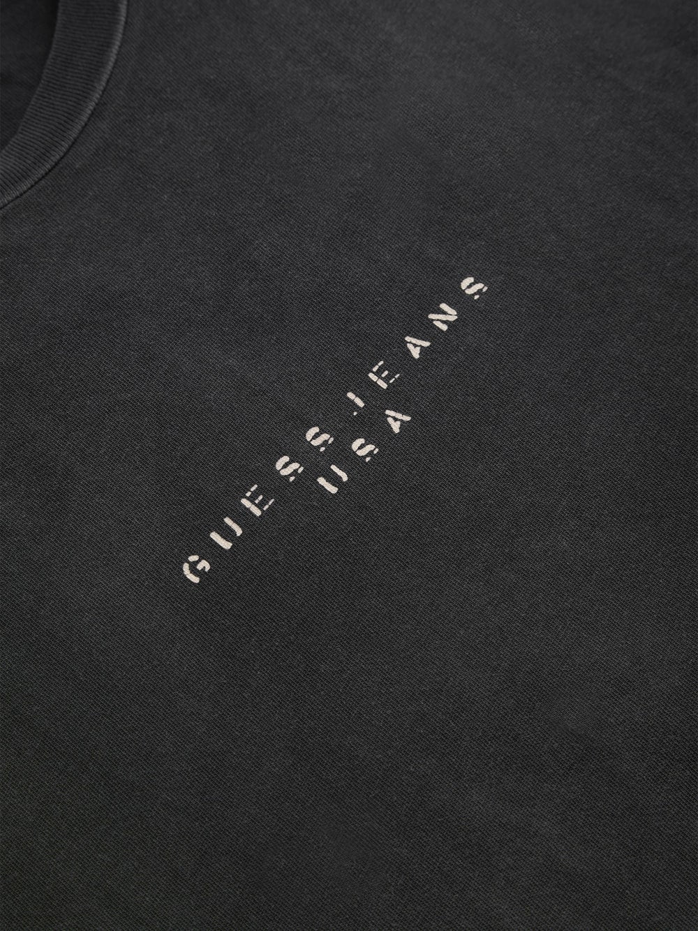 distressed logo tee
