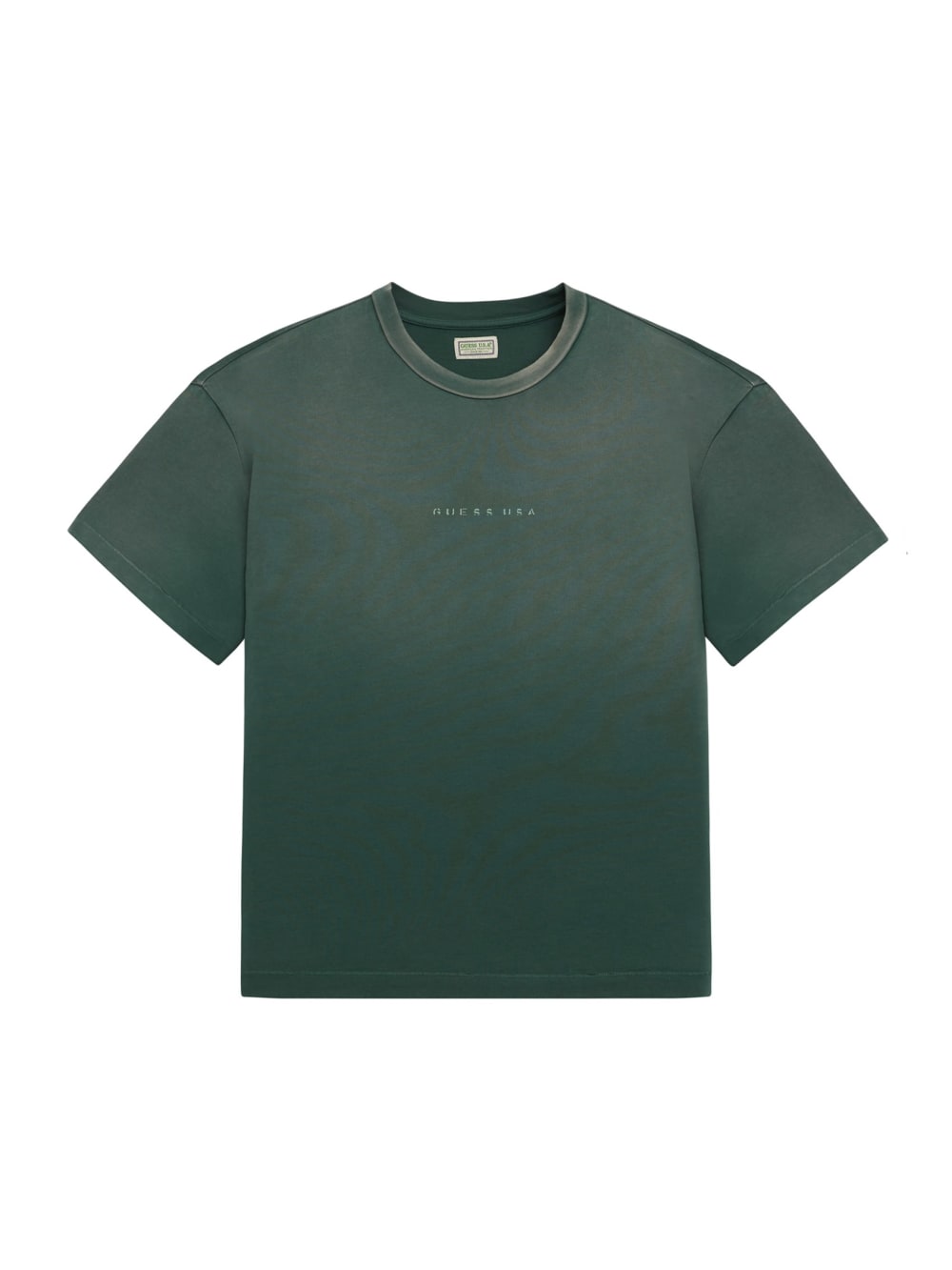 distressed logo tee