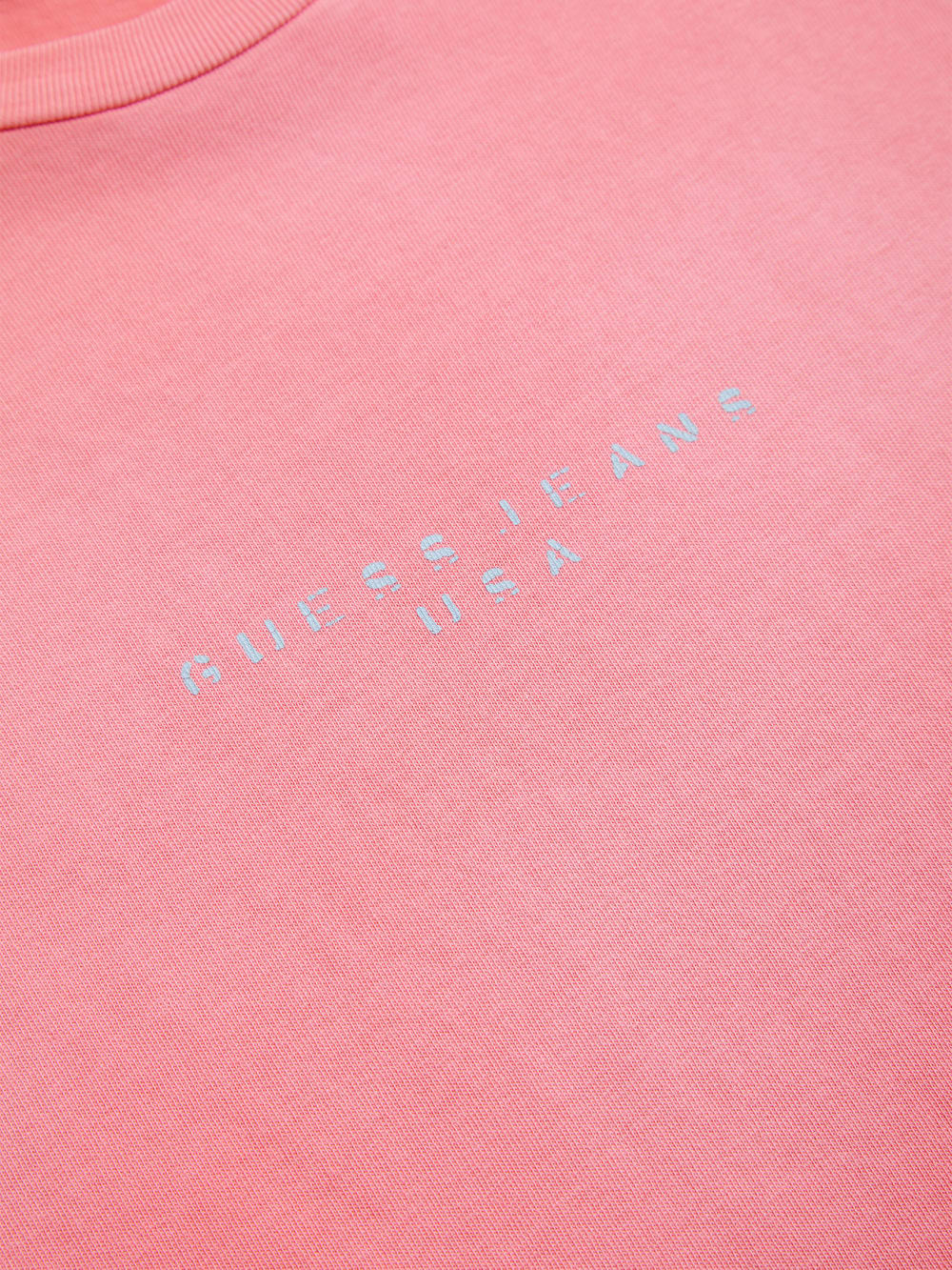 distressed logo tee