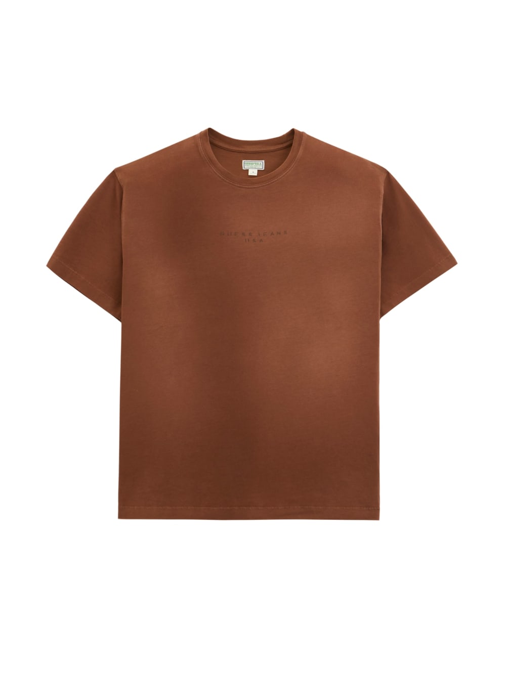 distressed logo tee