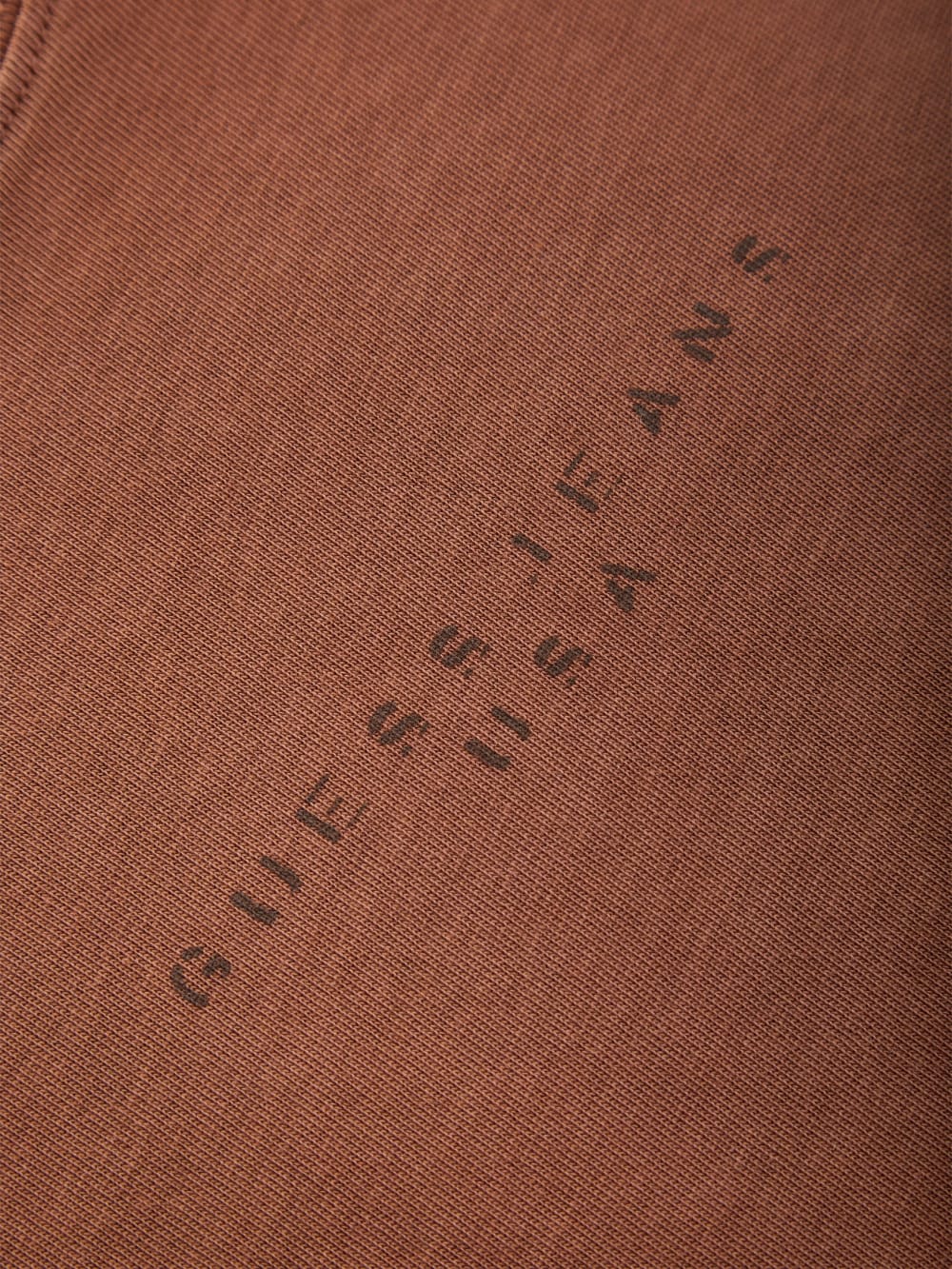 distressed logo tee