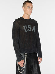 usa mesh tee