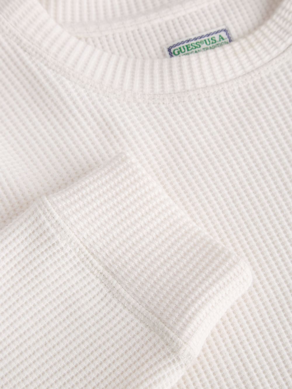 Long-Sleeve Waffle Tee