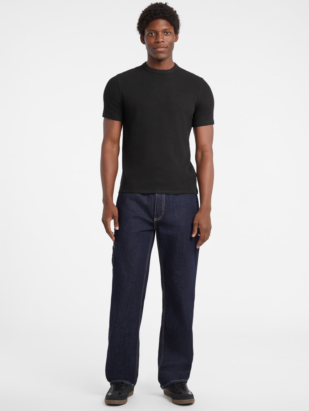 Slim Variegated Rib Tee