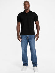 Olin Textured Knit Polo