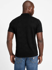 Olin Textured Knit Polo