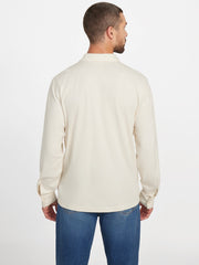 Barry Knit Long-Sleeve Polo