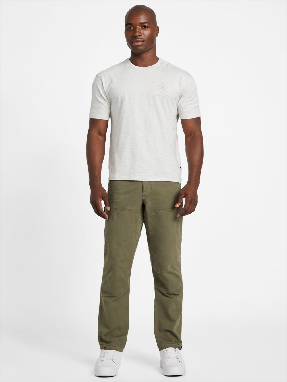 Eco Basic Distressed Quattro G Tee