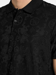 Eco Tonal Jacquard Polo