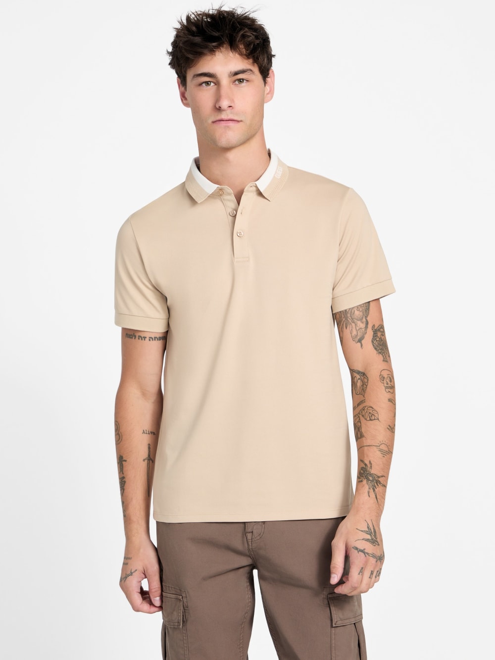 Eco Paul GUESS Collar Polo