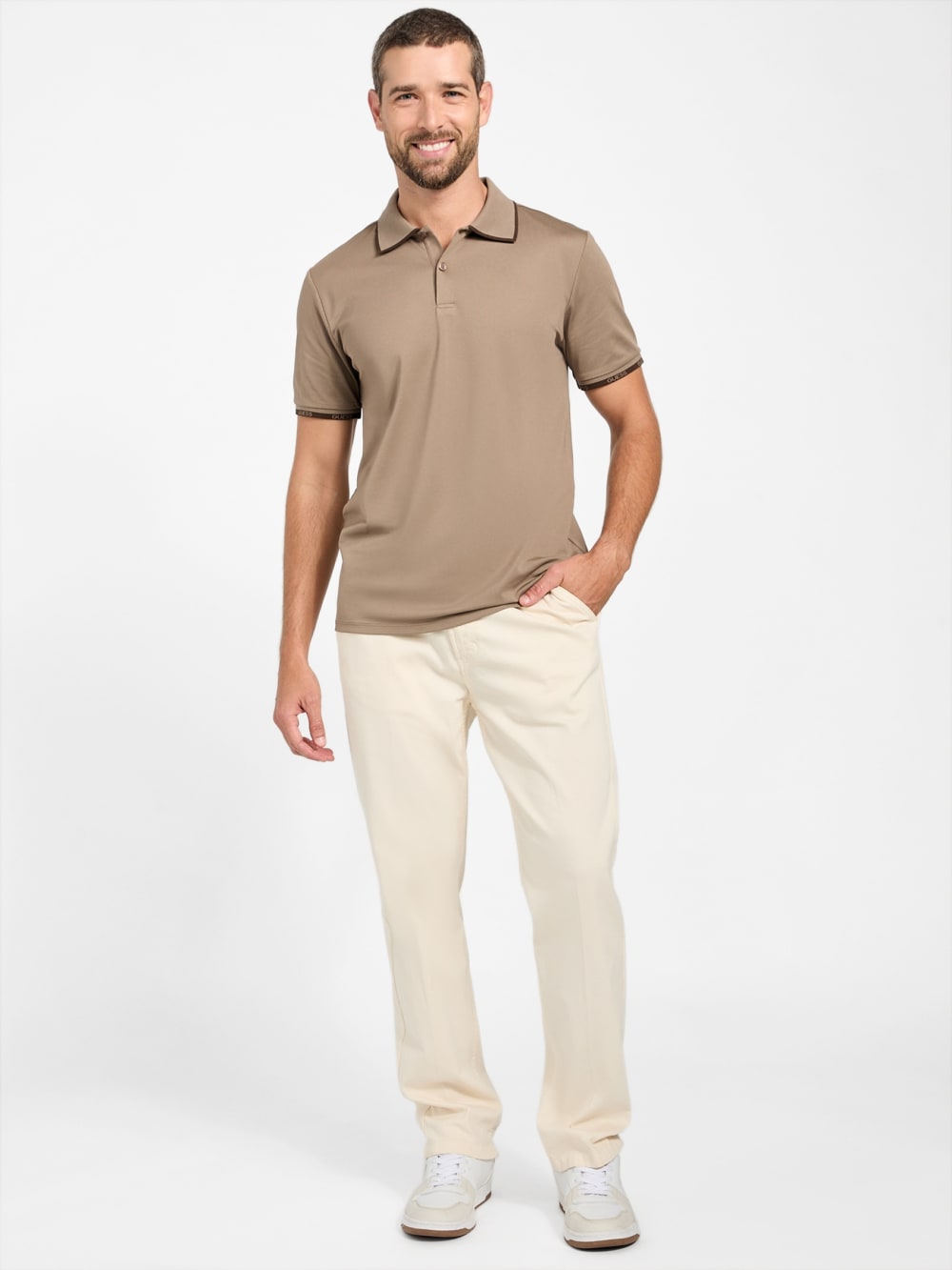 Eco Paul Pique Tipping Polo