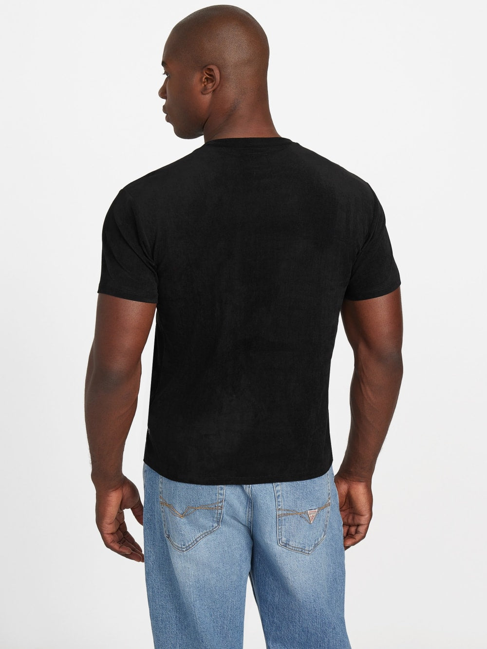 Garrett Faux-Suede Tee
