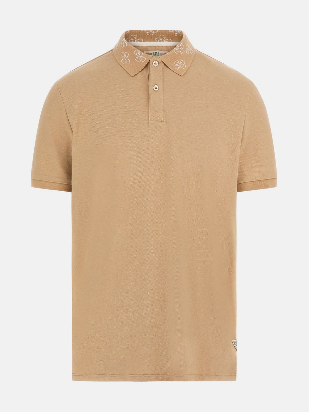 Eco Jacquard Logo Collar Polo