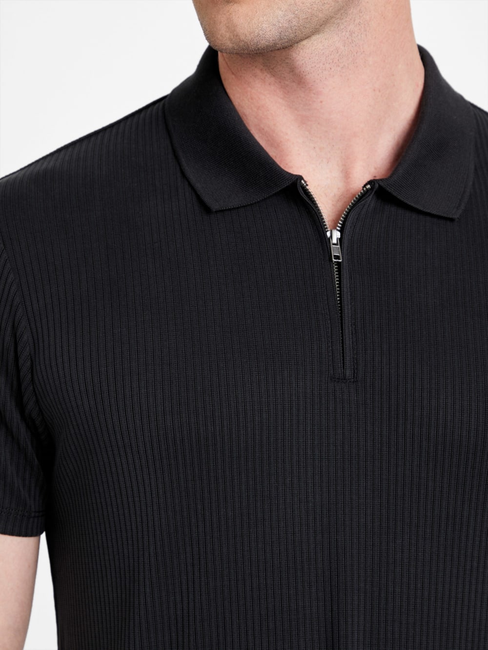 Union Rib Knit Polo