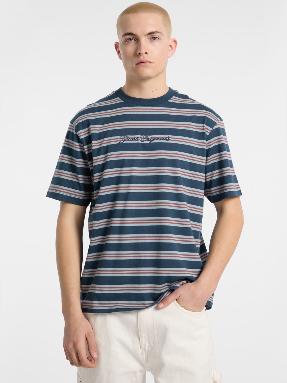 GUESS Originals Eco Stripe Tee
