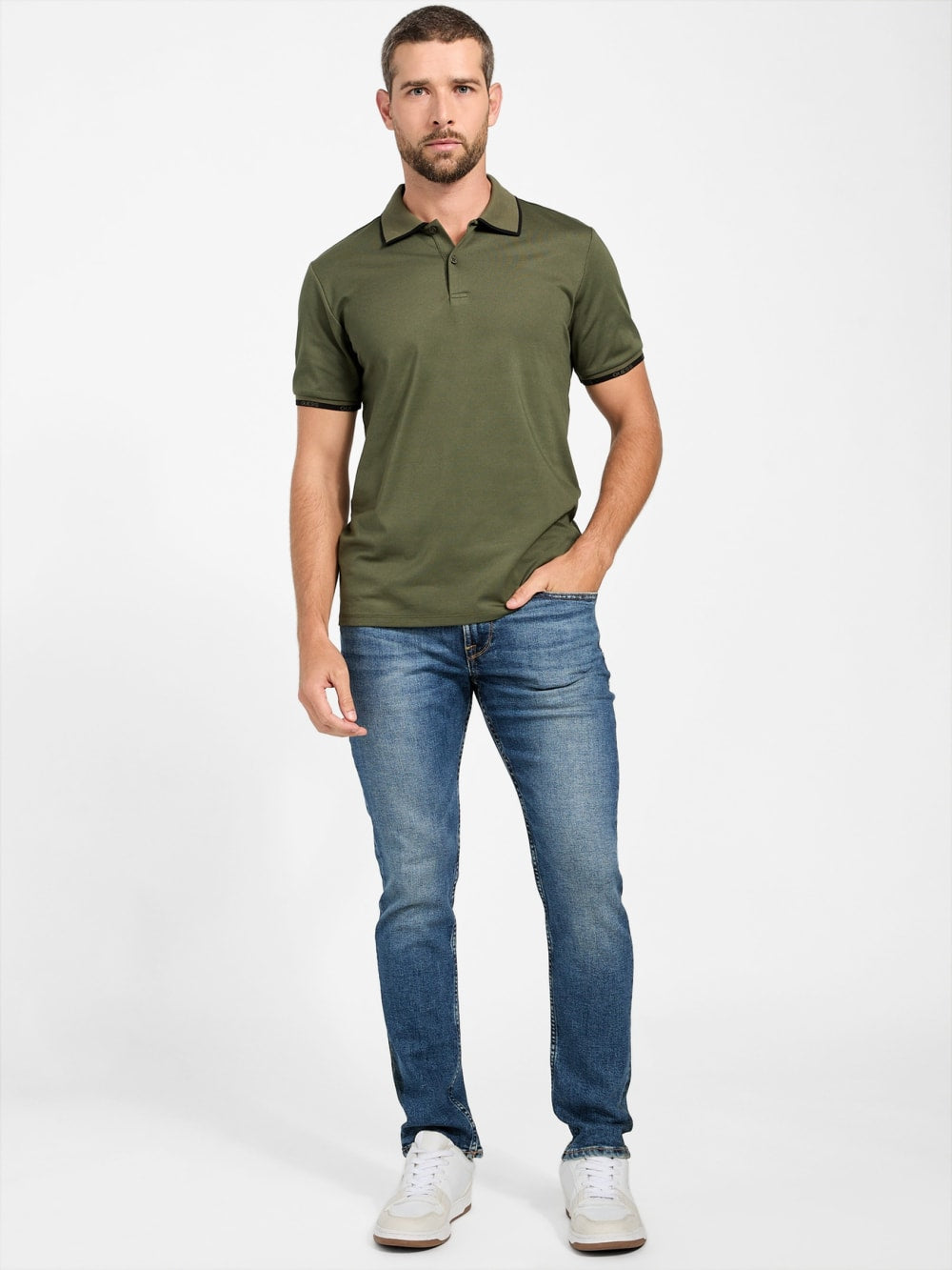 Eco Paul Pique Tipping Polo