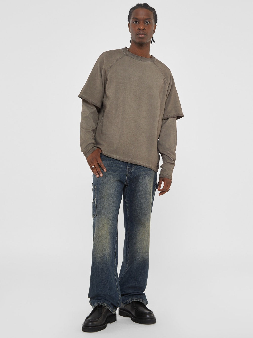 GUESS Originals Layered Crewneck