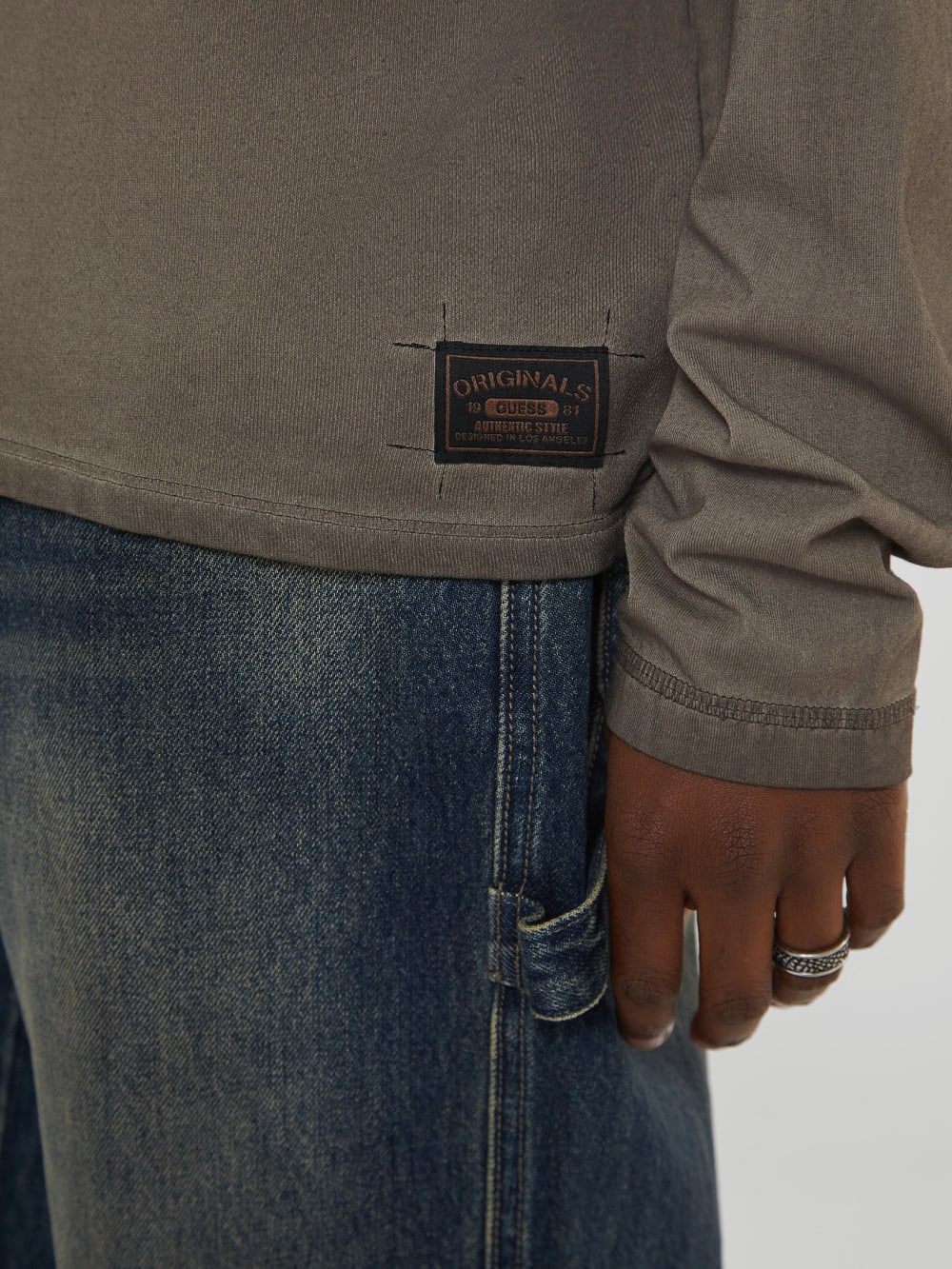 GUESS Originals Layered Crewneck