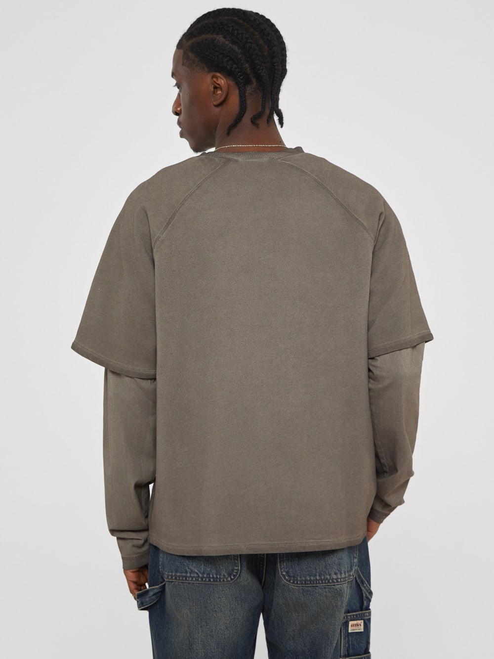 GUESS Originals Layered Crewneck