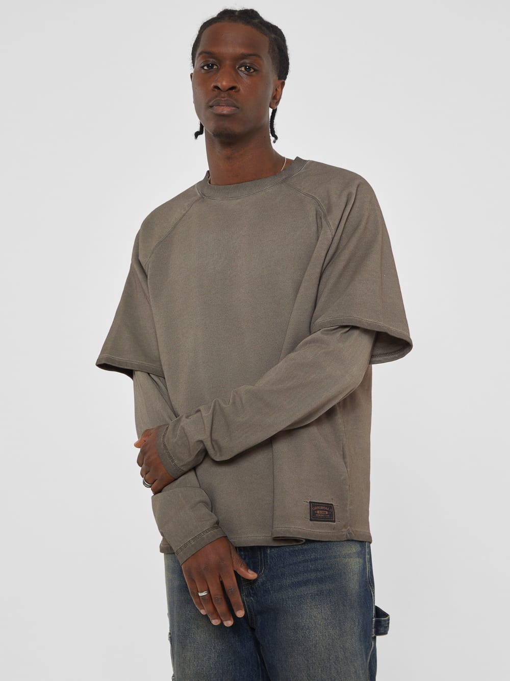 GUESS Originals Layered Crewneck