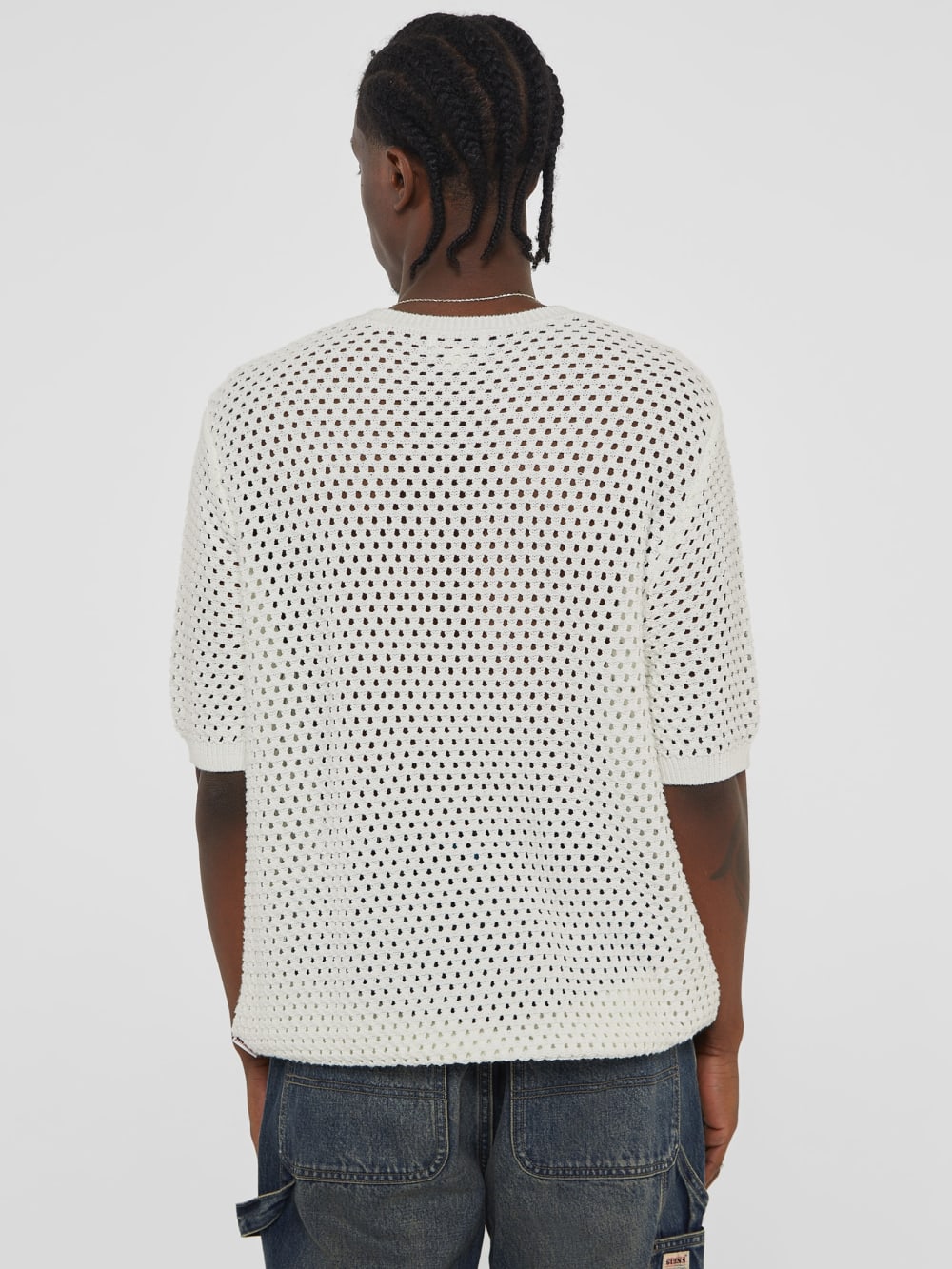 GUESS Originals Crochet Sweater