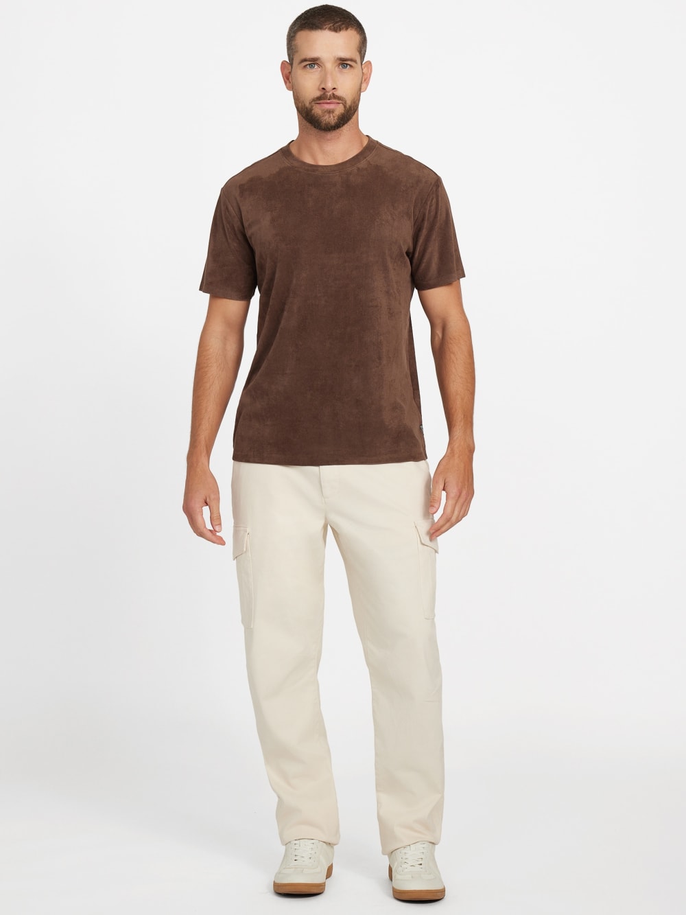 Garrett Faux-Suede Tee