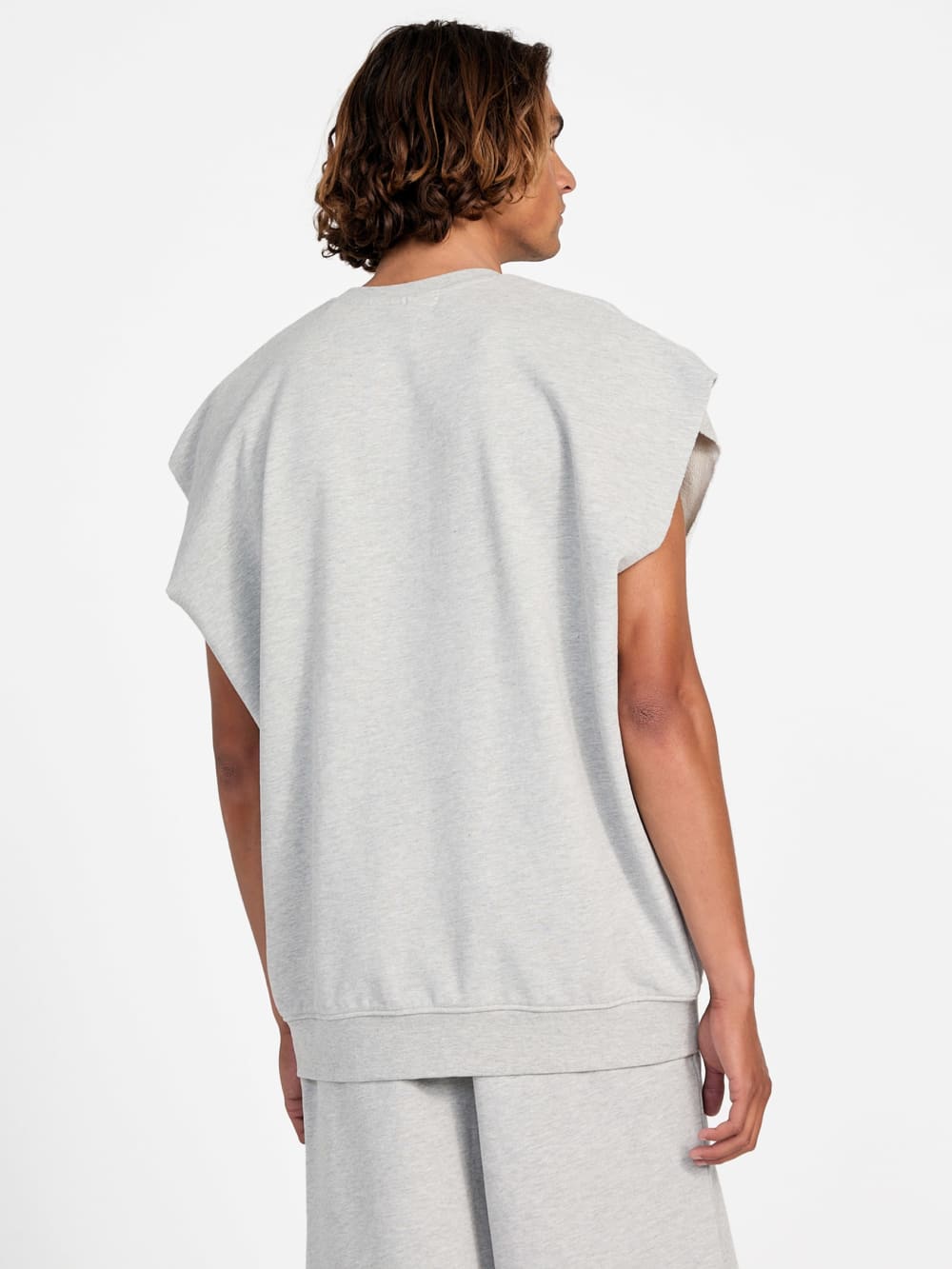 Eco Allium Sleeveless Sweatshirt