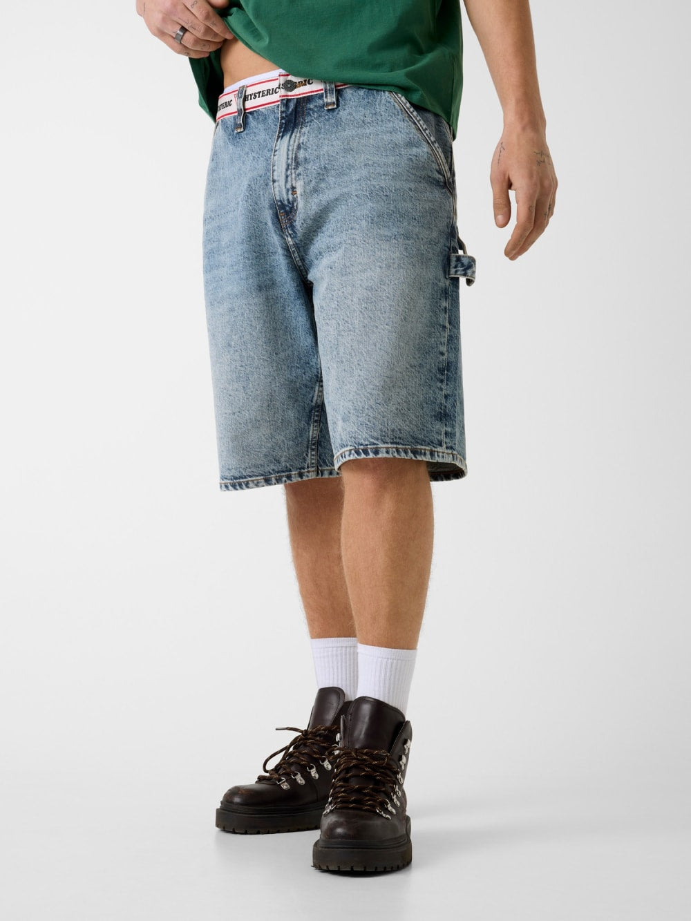 Carpenter denim shorts Hysteric Glamour