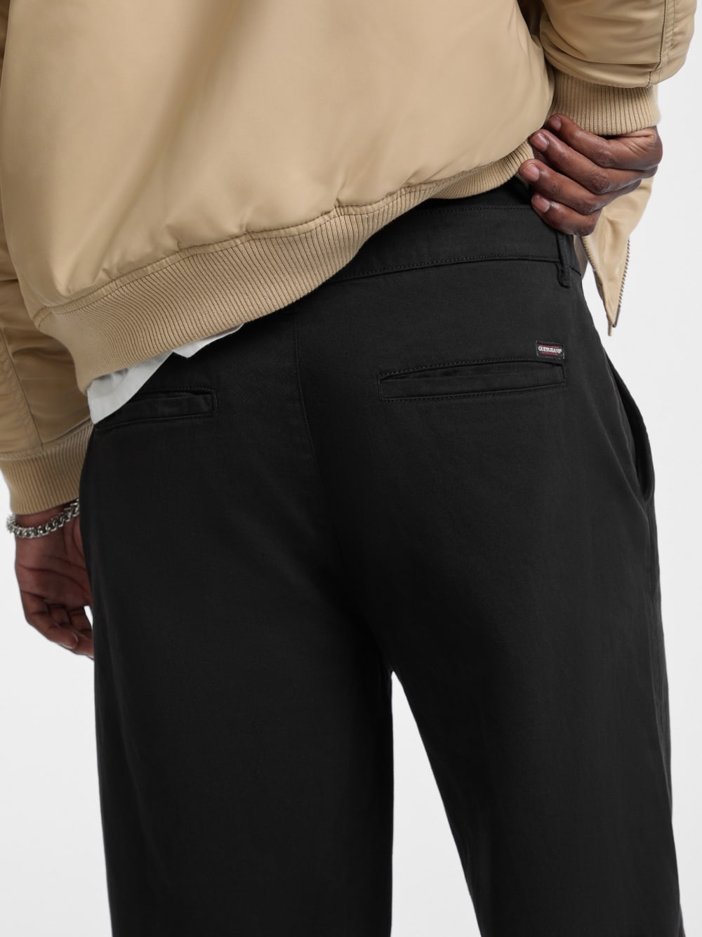 Wide Leg Chino Pants