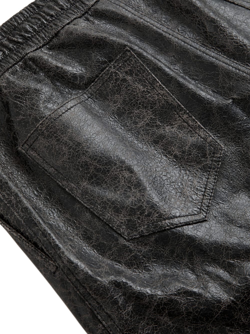 leather joggers