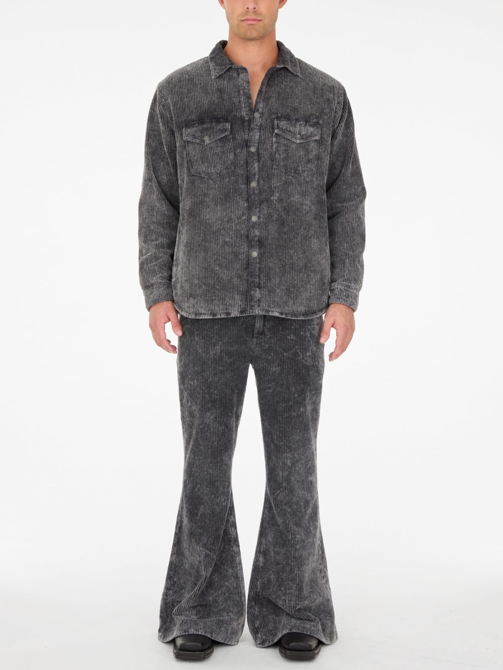 corduroy flare pant
