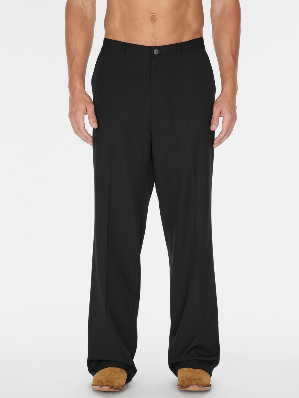 woven suit pant