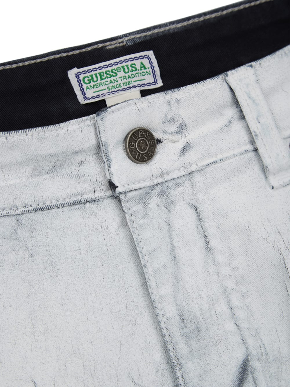Painted Twill Shorts