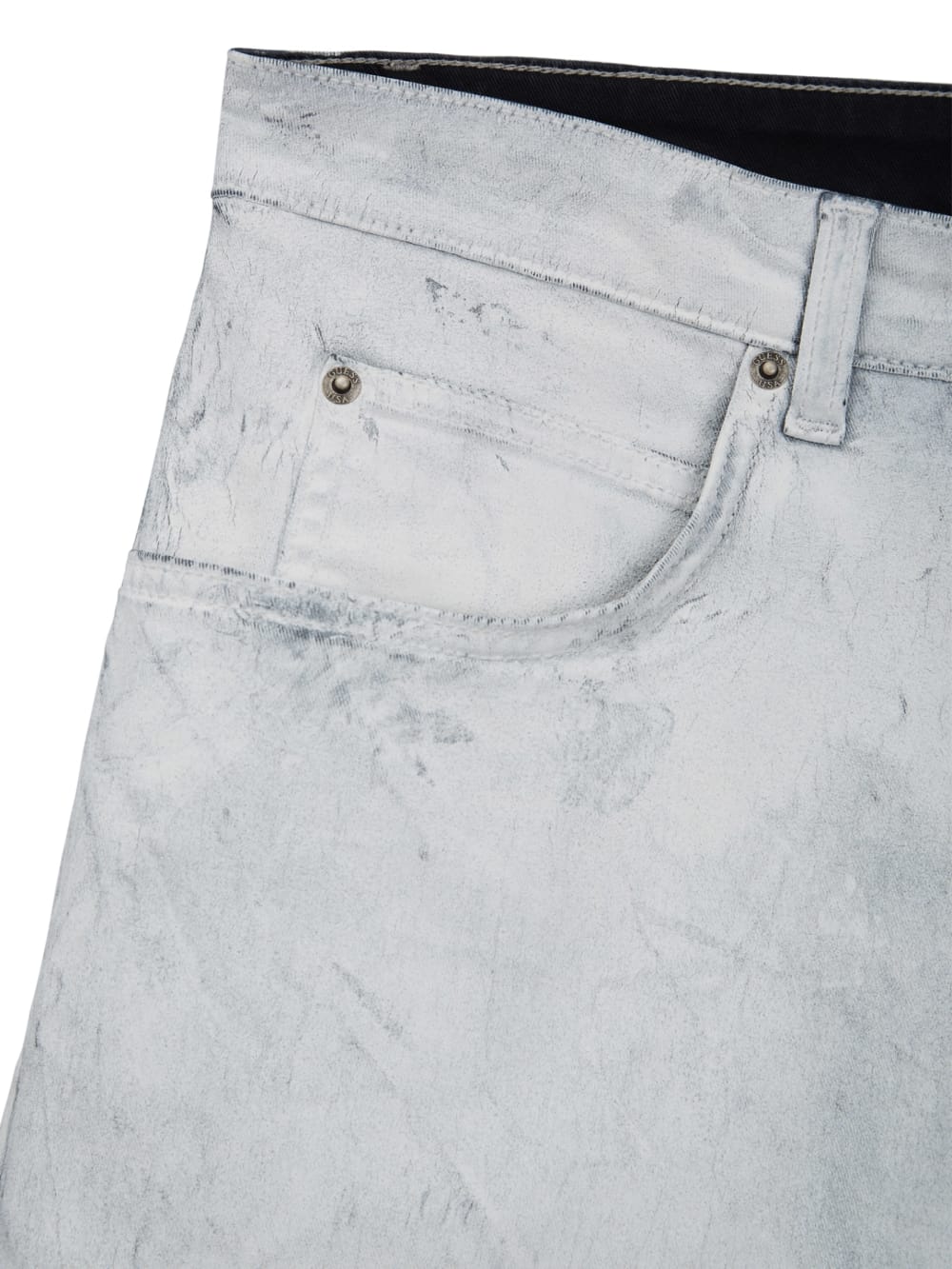 Painted Twill Shorts