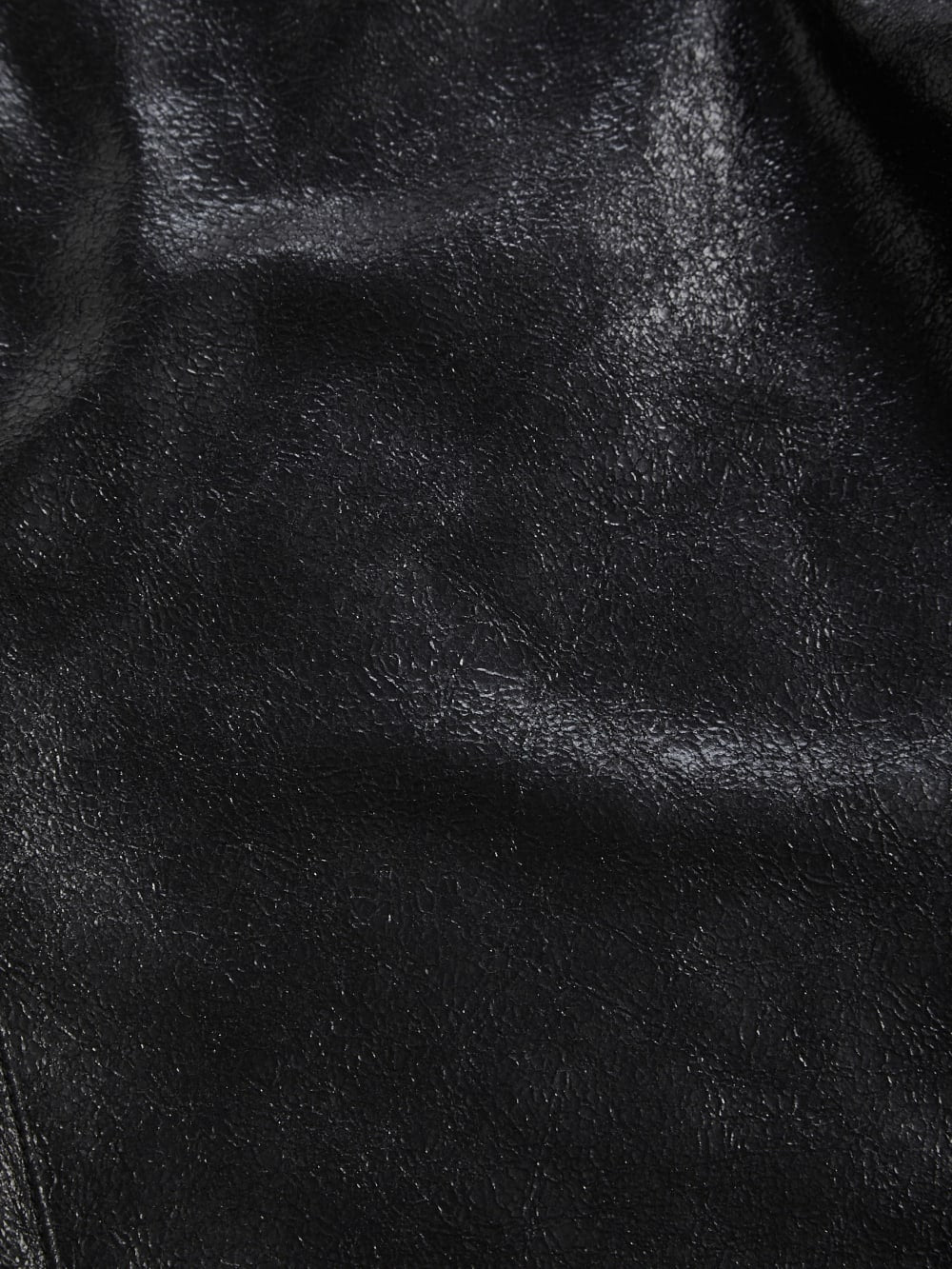 crackle leather pant