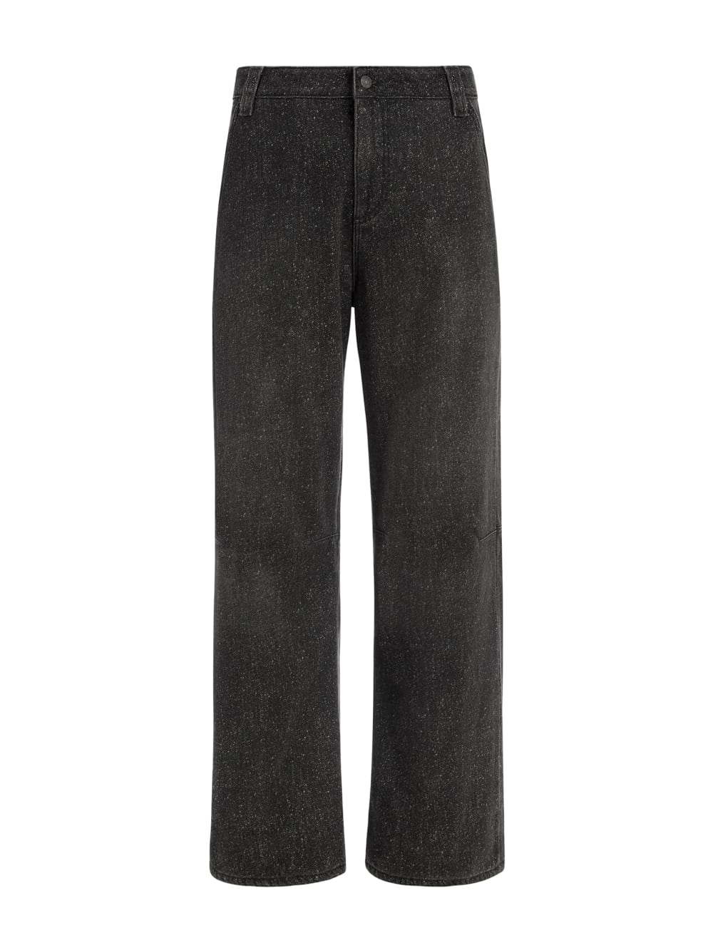 flannel lined relaxed bull denim pant