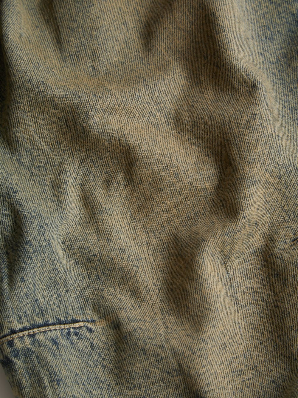 flannel lined relaxed denim pant