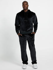 Bonded Velvet Sweatpants