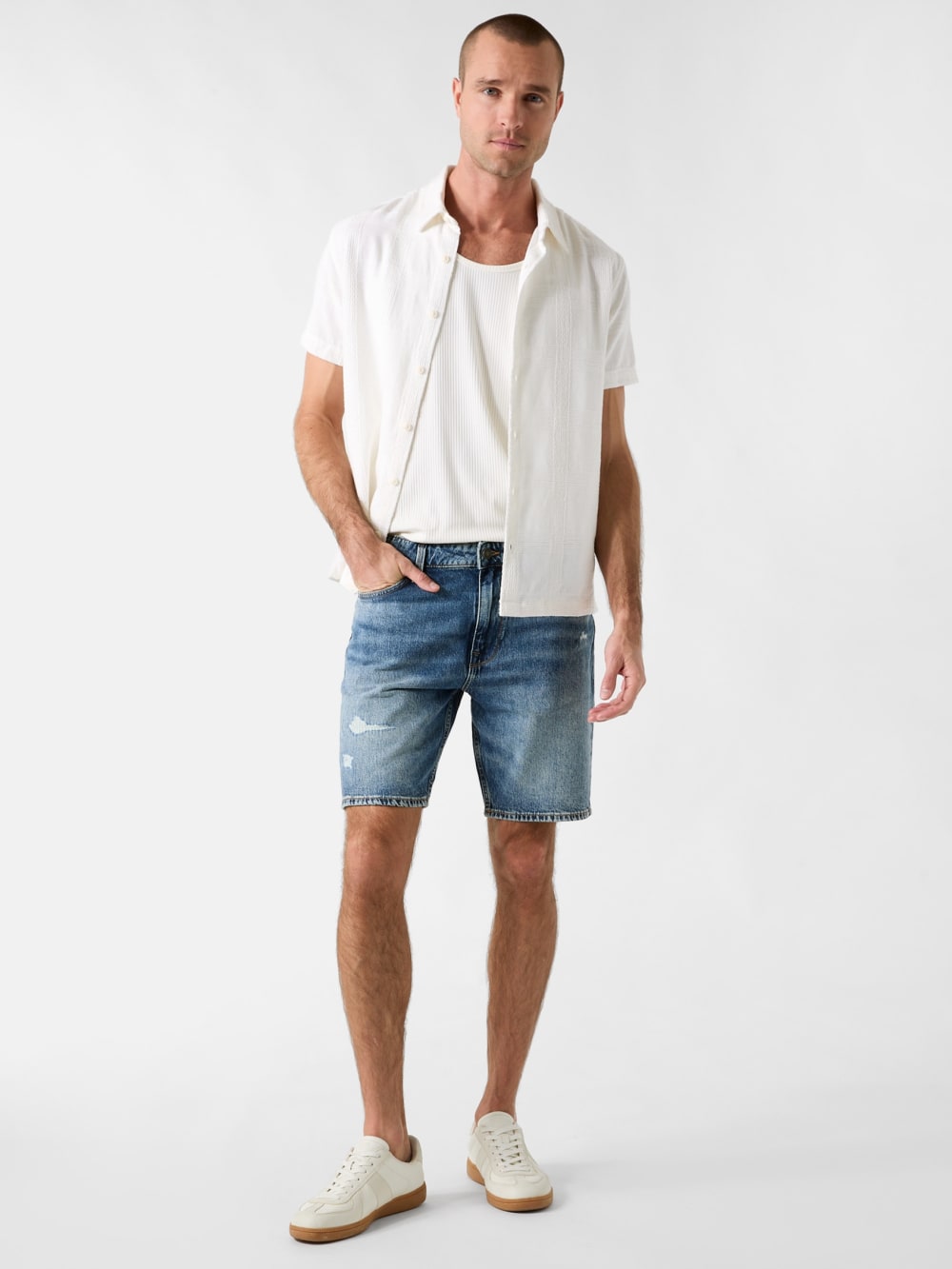 Wyatt denim shorts