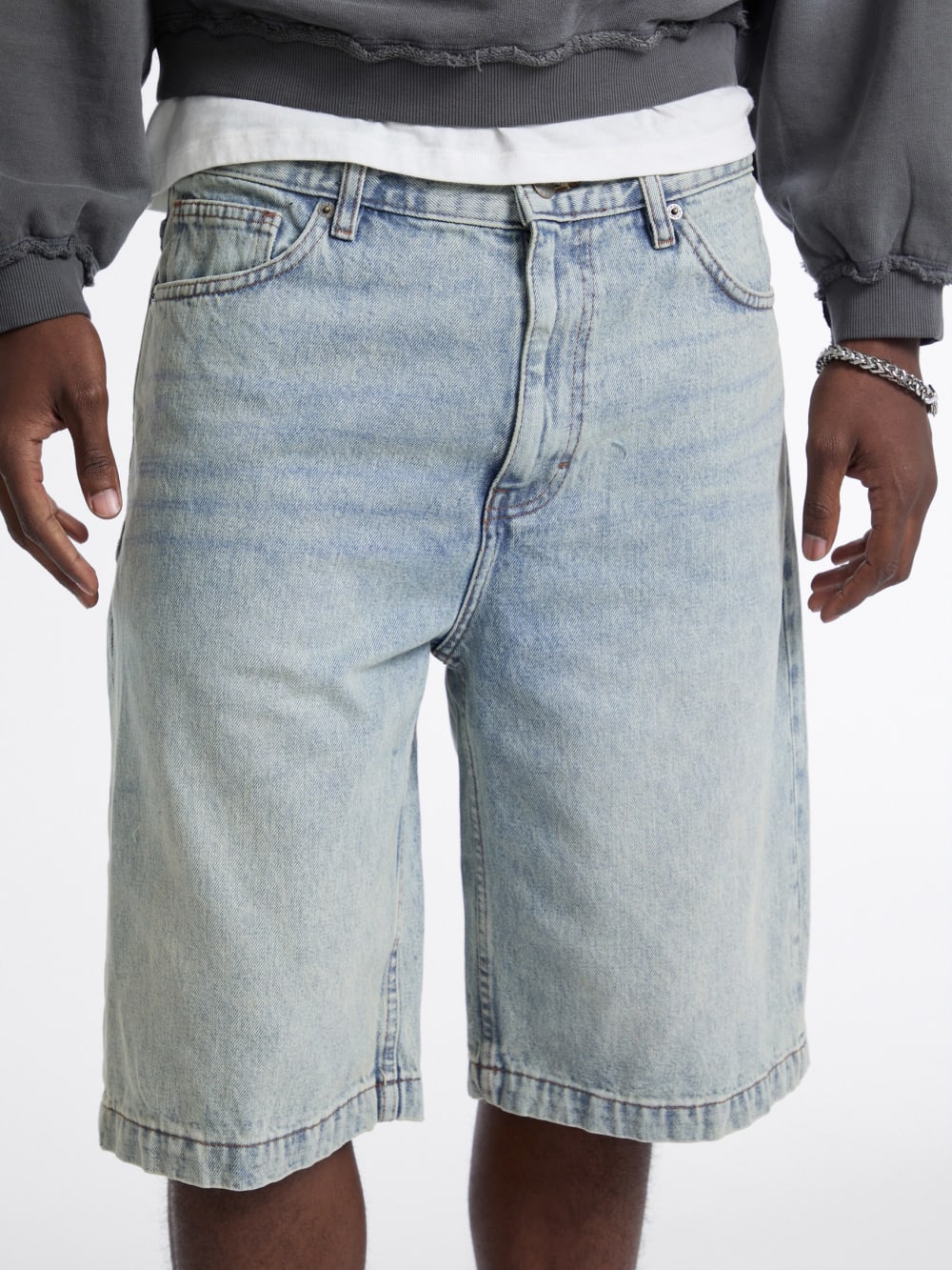 GUESS Originals Eco Baggy Denim Shorts