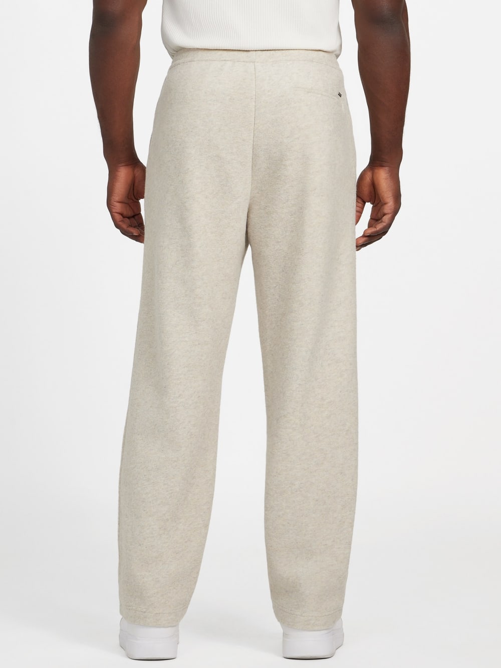 Scuba Wool-Blend Chino Melange Pants