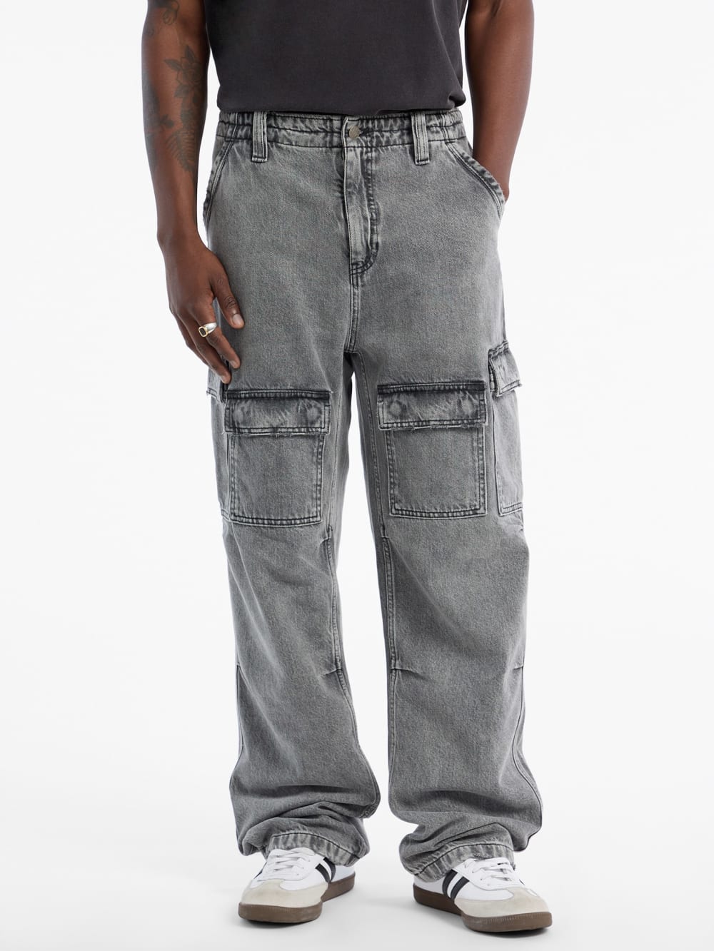 GUESS Originals Denim Cargo Pants
